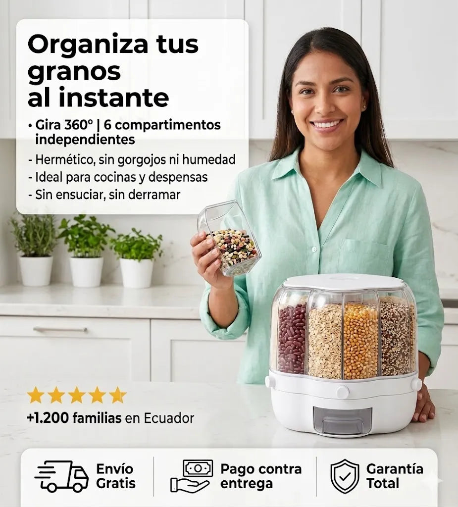 GranosClick 360™ - Organiza tus granos en segundos