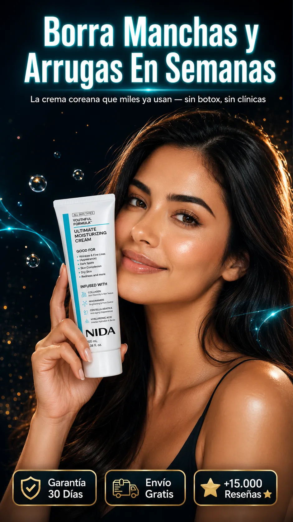 NIDA GlowFix™ — Rejuvenece tu rostro y elimina líneas visibles en semanas