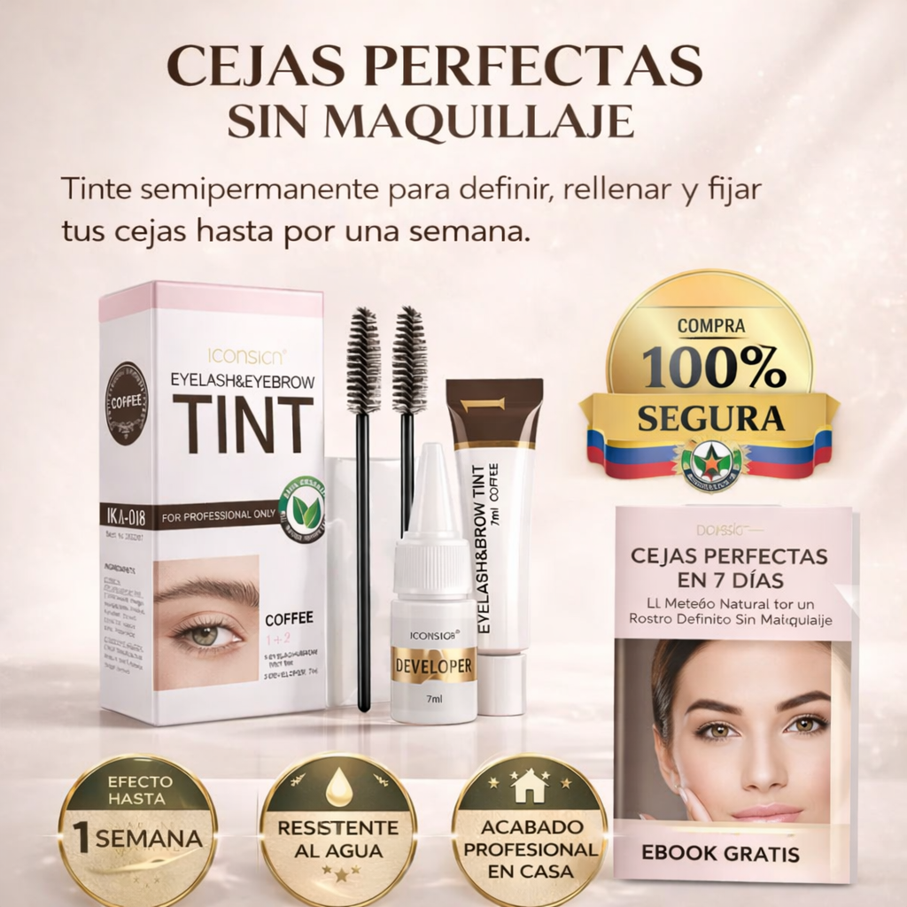 TINTBROW PRO™ – Cejas Perfectas sin Maquillaje hasta por un mes