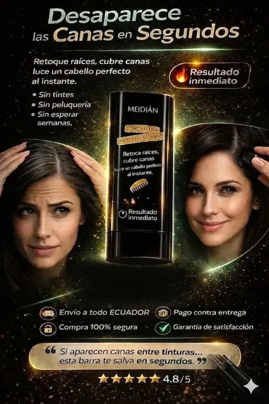 CanaStop - Cubre tus canas en segundos sin ir al salon de belleza