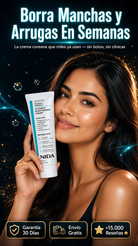 NIDA GlowFix™ — Rejuvenece tu rostro y elimina líneas visibles en semanas