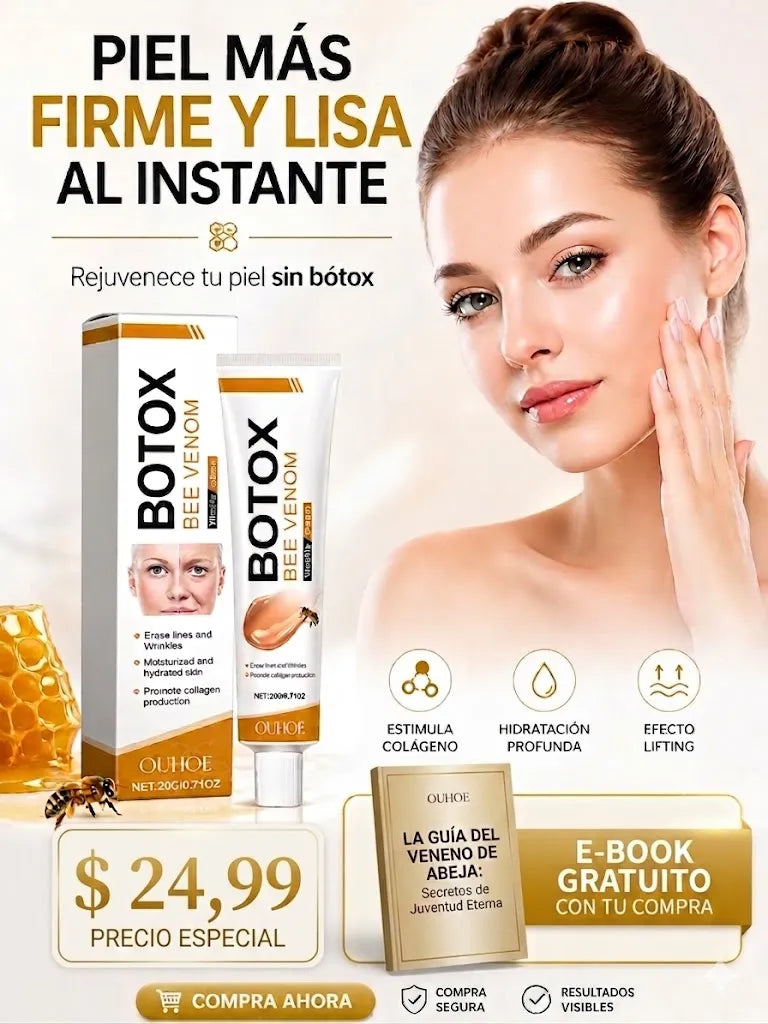 Botox Bee Venom hidrata, reafirma y mejora tu piel sin complicaciones